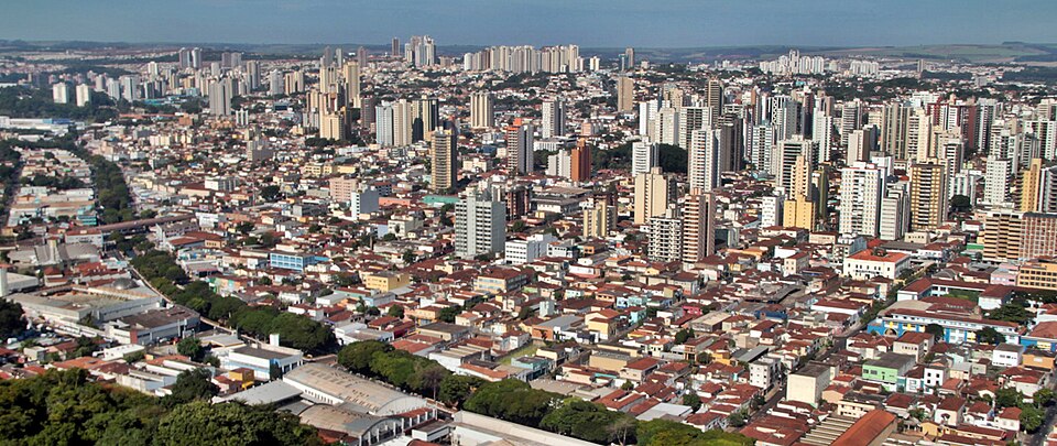 Vista aérea de Ribeirão Preto