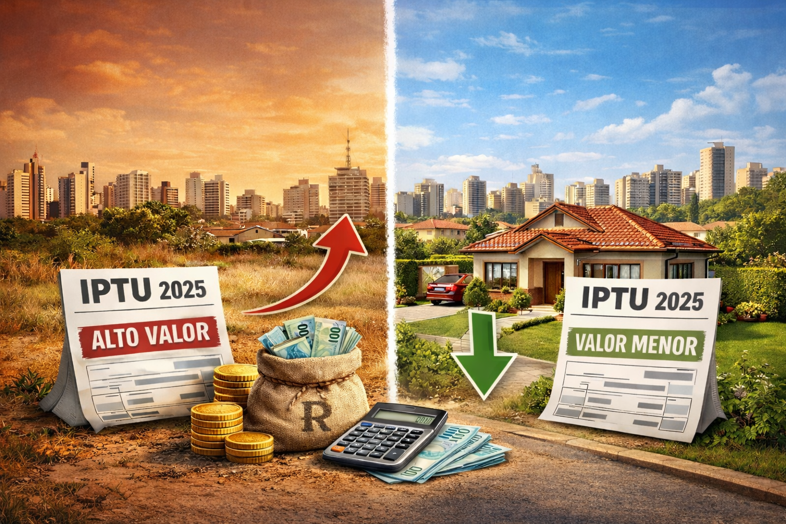 🚨 [ALERTA DE ECONOMIA] IPTU em Ribeirão Preto: Por que seu terreno vazio pode estar te fazendo pagar mais do que uma casa?
